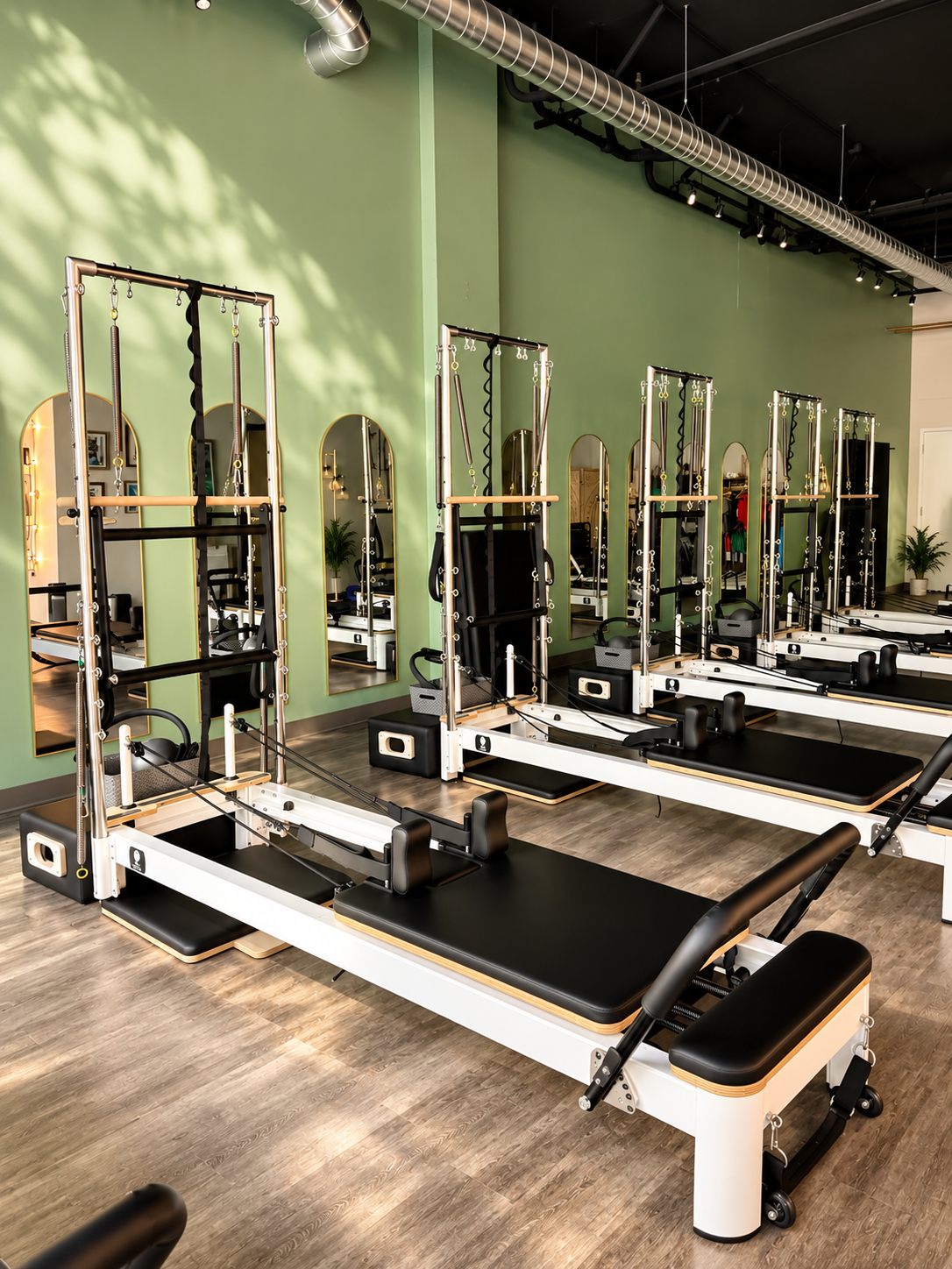 Mind Body Align Pilates studio — Reformer and Tower stations, South Waterfront Portland